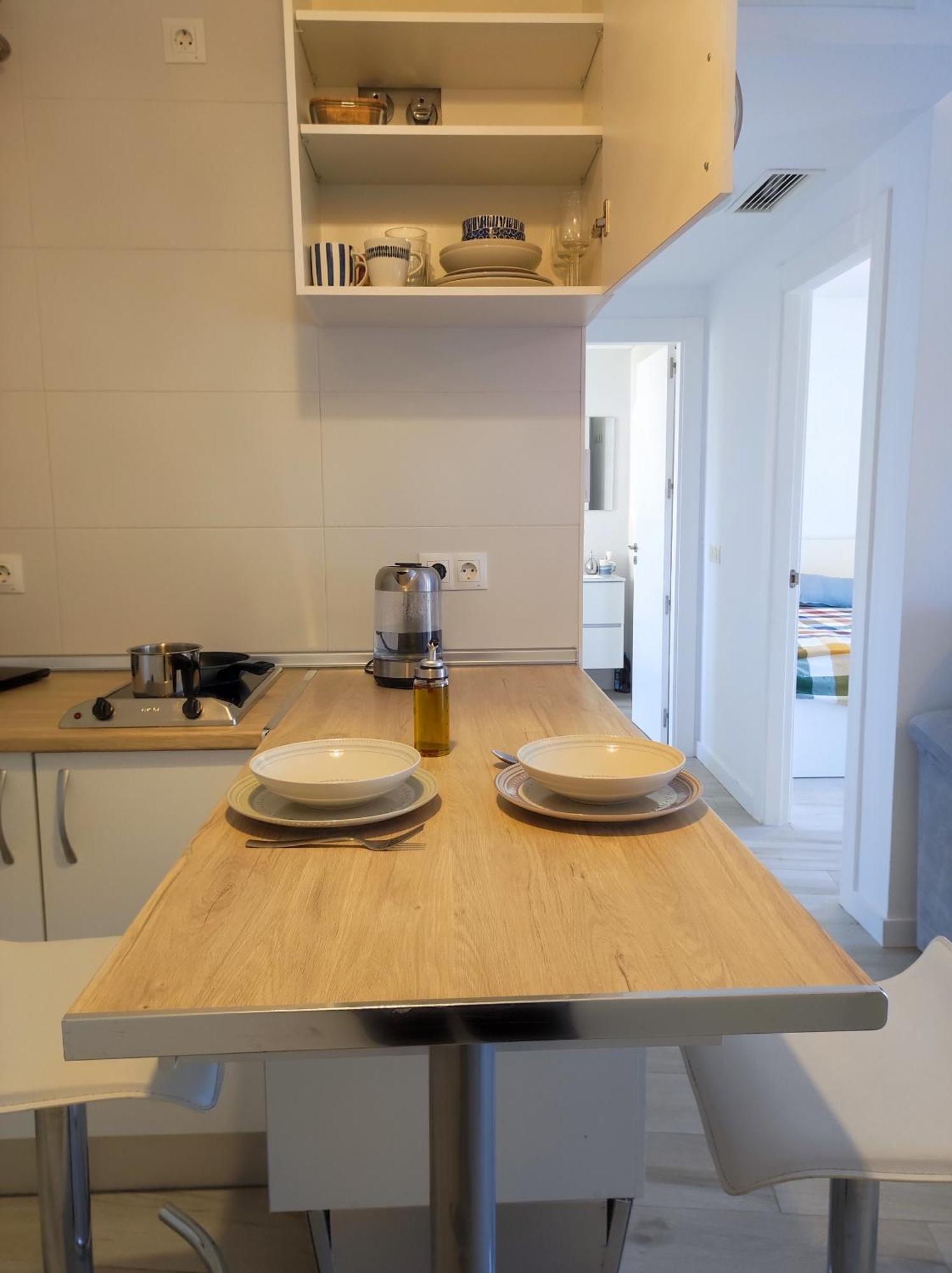 Bright Apartment In مالقة المظهر الخارجي الصورة